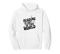 La Lecture est Hors de ce Monde ! Amateur de Livres sur l'espace Sweat à Capuche