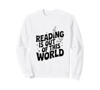 La Lecture est Hors de ce Monde ! Amateur de Livres sur l'espace Sweatshirt
