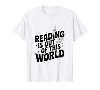 La Lecture est Hors de ce Monde ! Amateur de Livres sur l'espace T-Shirt