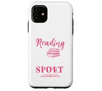 La Lecture est Mon Amateur de Livres de Sport préféré | Bookworm Reader Coque pour iPhone 11