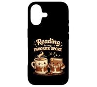 La Lecture est Mon café Sportif préféré, Amateur de Livres Amusants Coque pour iPhone 17