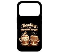 La Lecture est Mon café Sportif préféré, Amateur de Livres Amusants Coque pour iPhone 17 Pro
