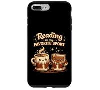 La Lecture est Mon café Sportif préféré, Amateur de Livres Amusants Coque pour iPhone 7 Plus/8 Plus