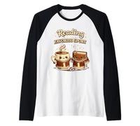 La Lecture est Mon café Sportif préféré, Amateur de Livres Amusants Manche Raglan