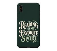 La Lecture est Mon Lecteur préféré pour Les Amateurs de Livres de Sport Coque pour iPhone XS Max