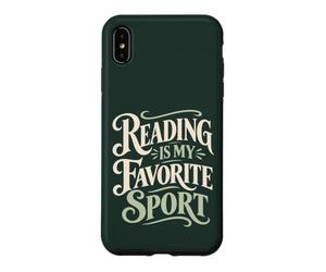 La Lecture est Mon Lecteur préféré pour Les Amateurs de Livres de Sport Coque pour iPhone XS Max