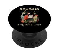 La Lecture est Mon Sport préféré PopSockets PopGrip Adhésif