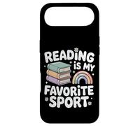 La Lecture est Mon Sport préféré, Rainbow Books Retro Coque pour iPhone Air