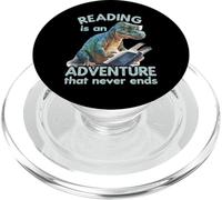 La lecture est une aventure qui ne termine jamais la lecture des enseignants PopSockets PopGrip pour MagSafe