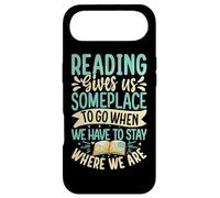 La Lecture Nous Donne Un Endroit où Aller Quand Nous devons Rester où Coque pour iPhone Air