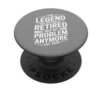 La légende a Officiellement Pris sa Retraite, ce n'est Plus Mon problème PopSockets PopGrip Adhésif