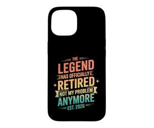 La légende a Pris sa Retraite, ce n'est Plus Mon problème. La Retraite Coque pour iPhone 15