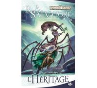 La Légende de Drizzt, T7 : L'Héritage - R.A. Salvatore - Milady - Poche - Roman