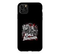 La légende de la Saga des Guerriers Vikings de Njall et Bergthora Coque pour iPhone 11 Pro Max