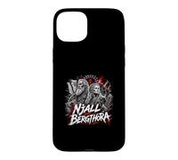 La légende de la Saga des Guerriers Vikings de Njall et Bergthora Coque pour iPhone 15 Plus