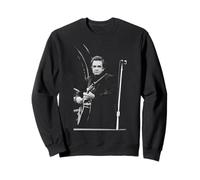 La légende de l'écriture Musicale américaine Johnny Cash Live Andy Willsher Sweatshirt