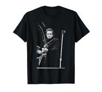 La légende de l'écriture Musicale américaine Johnny Cash Live Andy Willsher T-Shirt