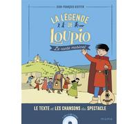Jean‑François Kieffer – La légende de Loupio – Conte musical – Livre CD