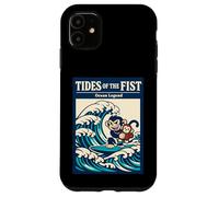 La légende de Tides of The Fist Ocean Surfe sur Une Vague de singes Coque pour iPhone 11