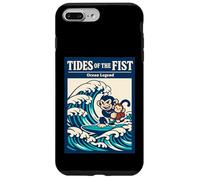 La légende de Tides of The Fist Ocean Surfe sur Une Vague de singes Coque pour iPhone 7 Plus/8 Plus