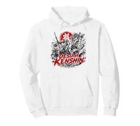 La légende du Dragon samouraï Uesugi Kenshin Sweat à Capuche