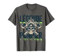 La Légende Pompier: Honneur et Courage T-Shirt