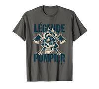 La Légende Pompier: Honneur et Courage T-Shirt