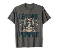 La Légende Pompier: Honneur et Courage T-Shirt