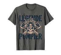 La Légende Pompier: Honneur et Courage T-Shirt
