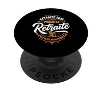 La Légende Prend Sa Retraite 2026 Homme Retraité PopSockets PopGrip Adhésif