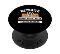 La Légende Prend Sa Retraite 2026 Homme Retraité PopSockets PopGrip Adhésif