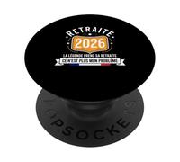 La Légende Prend Sa Retraite 2026 Homme Retraité PopSockets PopGrip Adhésif