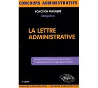 La lettre administrative: Catégorie C