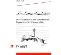 La Lettre clandestine Pierre François Moreau (Collection dirigée par), Pierre François Moreau (Editeur du volume), Maria Susana Seguin (Collection dirigée par), Maria Susana Seguin (Editeur du volume)