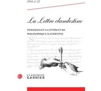 La Lettre Clandestine N° 22,2014