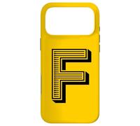 La Lettre F Fun Big and Bold pour Les événements, Les familles, Les équipes, Les Groupes Coque pour iPhone 17 Pro Max