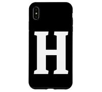 La Lettre H : Fun Big and Bold pour Les événements, Les équipes familiales, Les Groupes Coque pour iPhone XS Max
