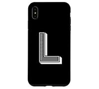 La Lettre L : Fun Big and Bold pour Les événements, Les équipes, Les Groupes Coque pour iPhone XS Max