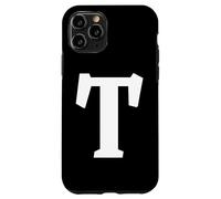 La Lettre T Fun Big and Bold pour Les événements, Les familles, Les équipes, Les Groupes Coque pour iPhone 11 Pro