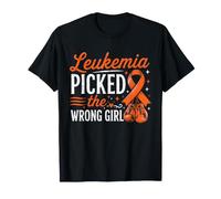 La leucémie a Choisi la Mauvaise Sensibilisation à la leucémie chez Les Filles T-Shirt