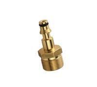 La liaison permanente en aluminium augmente l'exécution du lavage grâce à la pression d'eau améliorée et à l'intégration des spumes