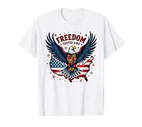 La liberté a Le goût d'un Barbecue T-Shirt, Homme, Blanc, L