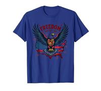 La liberté a Le goût d'un Barbecue T-Shirt, Homme, Bleu Royal, M