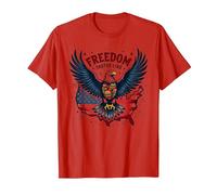 La liberté a Le goût d'un Barbecue T-Shirt, Homme, Rouge, 3XL