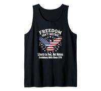 La liberté, C'est en Pieds et Non en mètres, 1776 American Liberty Débardeur