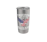 La liberté, c'est en pieds et non en mètres, 1776 American Liberty Gobelet isotherme en acier inoxydable double paroi