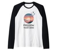 La liberté Commence dans Ton Esprit Manche Raglan