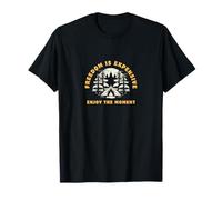 La liberté coûte Cher - Profitez de Votre Temps - Camping T-Shirt
