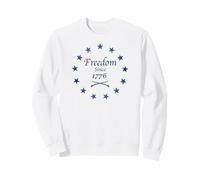 La liberté Depuis 1776 Betsy Ross Stars Sweatshirt
