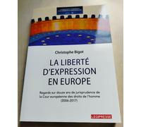La Liberte D'expression En Europe - Regards Sur 12 Ans De Jurisprudence De La Cour Euro Des Dt Hommes